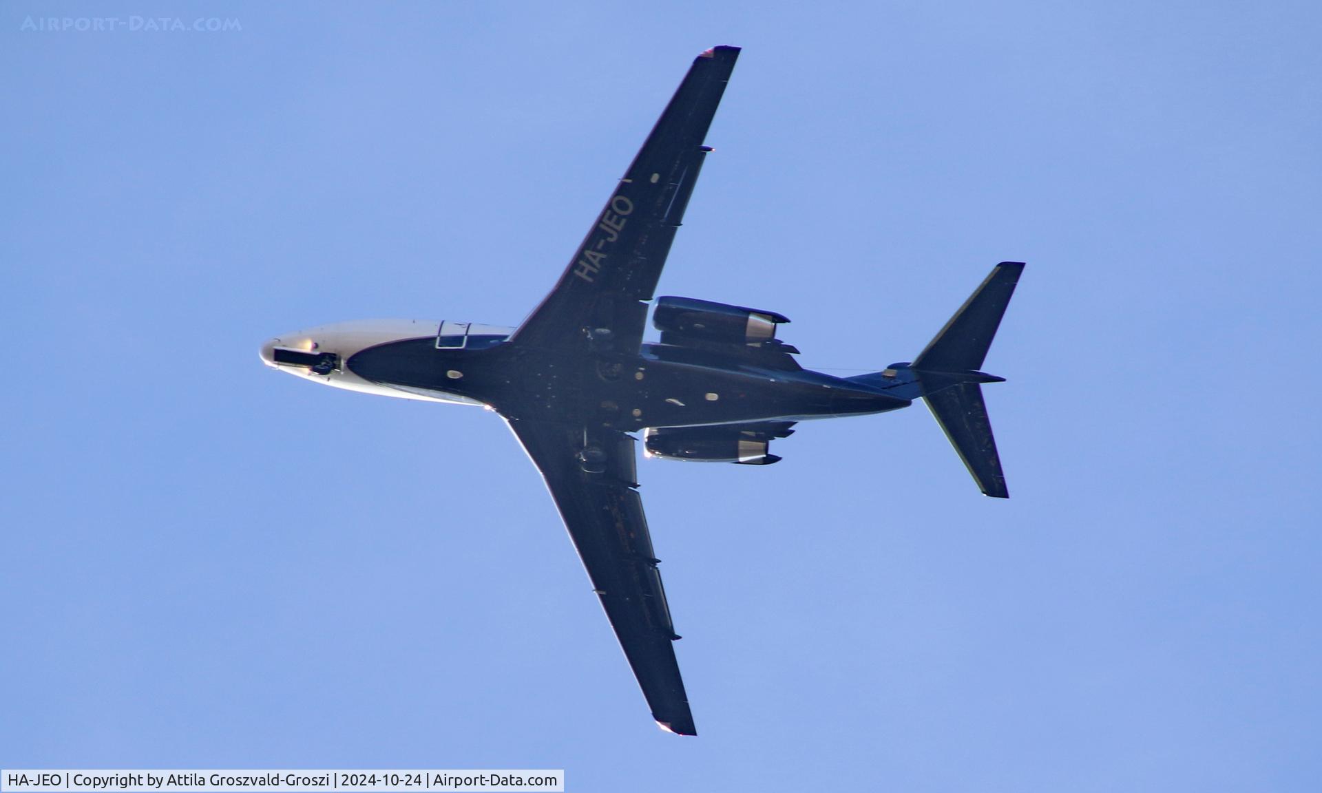 HA-JEO, 1987 Cessna 650 Citation III C/N 650-0142, In the airspace of Budapest, Hungary