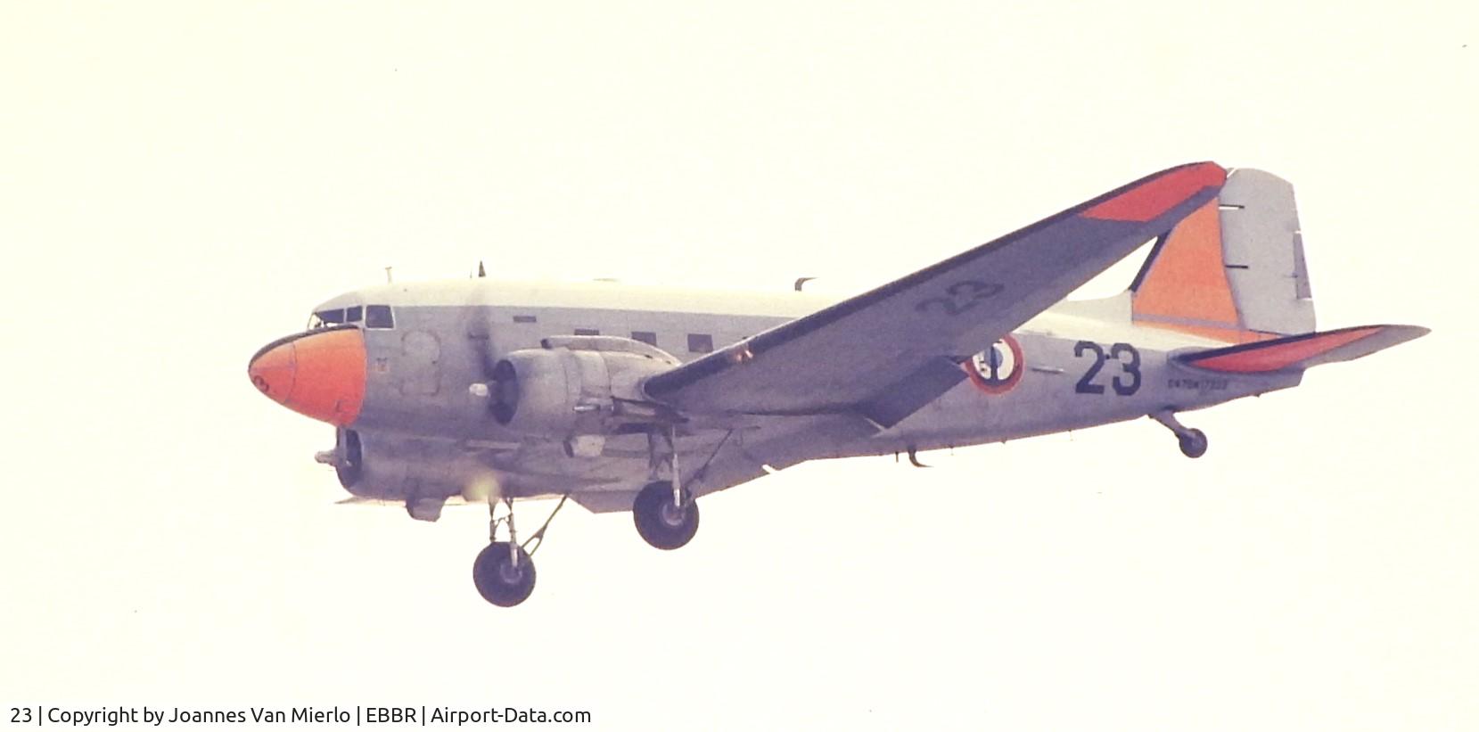 23, Douglas C47 C/N 00000000000, ex-slide