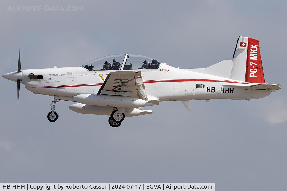 HB-HHH, 2019 Pilatus PC-7 Mk II C/N 1000, RIAT 24