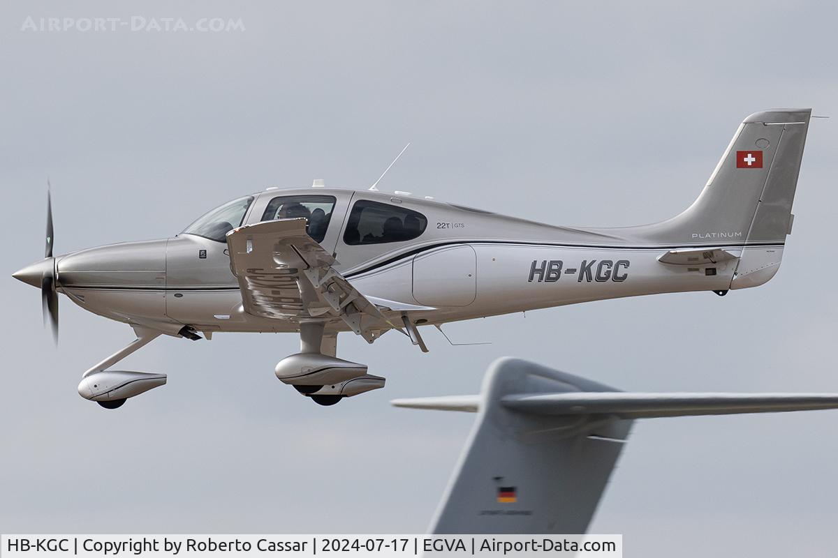 HB-KGC, 2018 Cirrus SR-22T G6-GTS Platinum C/N 1688, RIAT 24