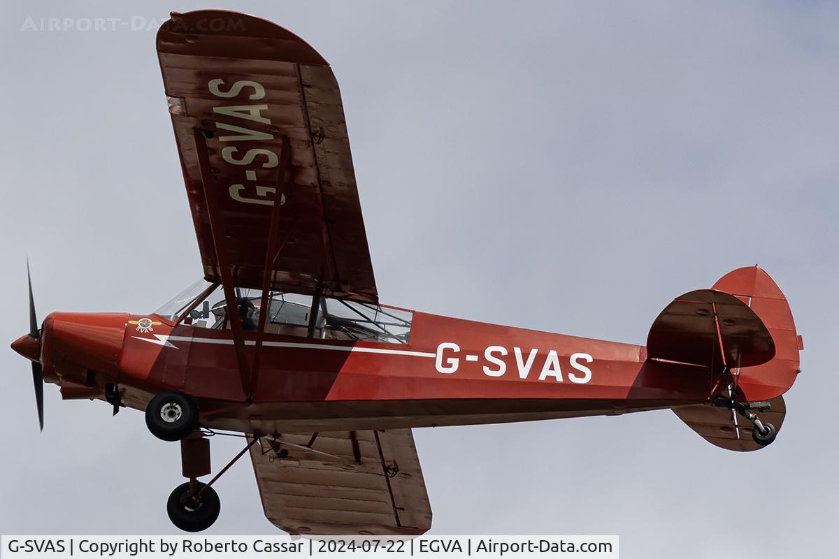 G-SVAS, 1961 Piper PA-18-150 Super Cub C/N 18-7605, RIAT 24