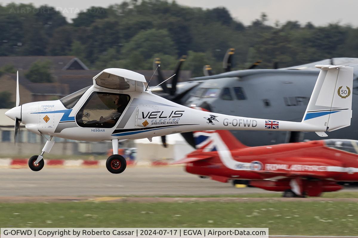 G-OFWD, 2021 Pipistrel Virus SW 128 (Velis Electro) C/N VSW1280050, RIAT 24