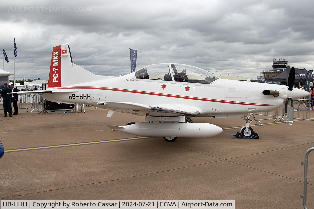 HB-HHH, 2019 Pilatus PC-7 Mk II C/N 1000, RIAT 24