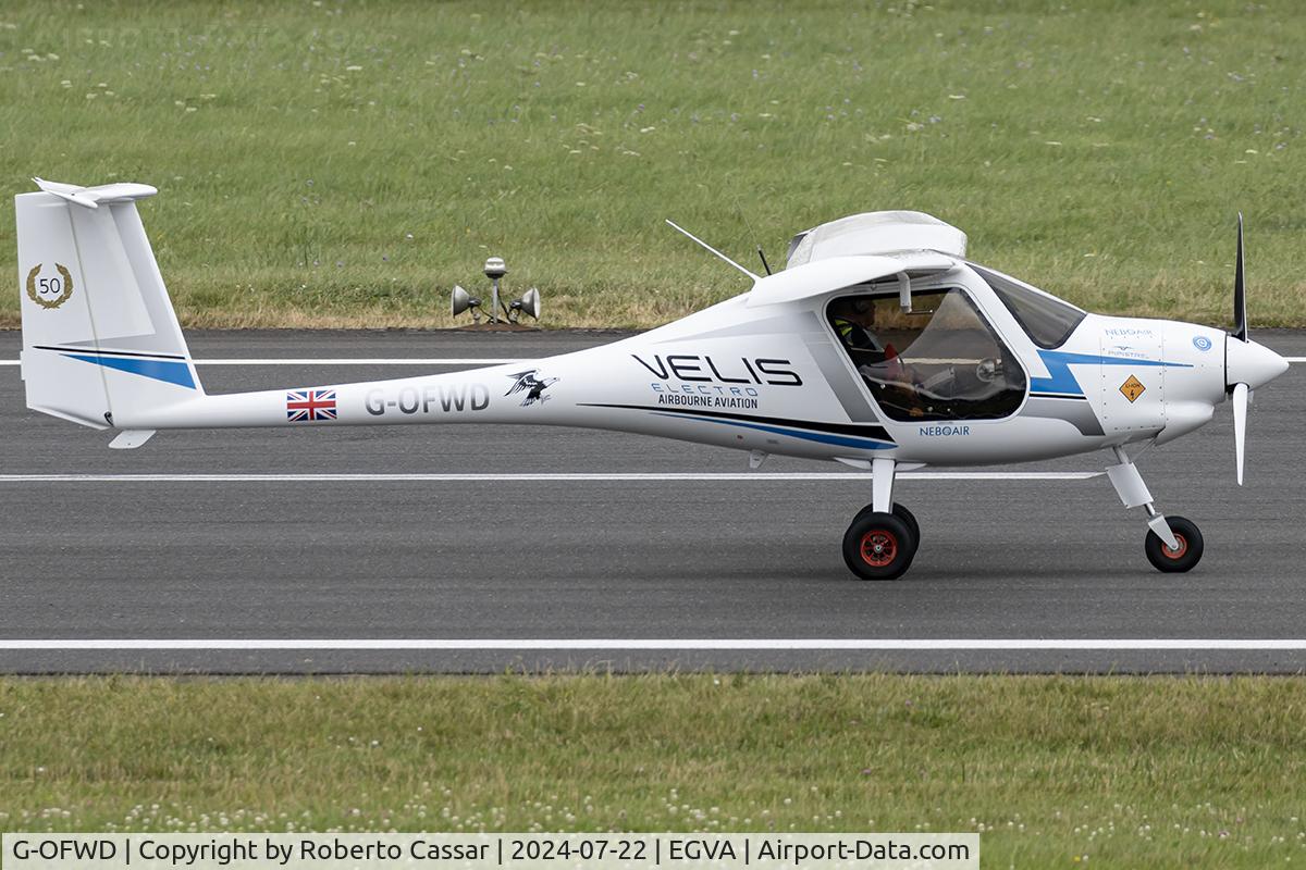 G-OFWD, 2021 Pipistrel Virus SW 128 (Velis Electro) C/N VSW1280050, RIAT 24