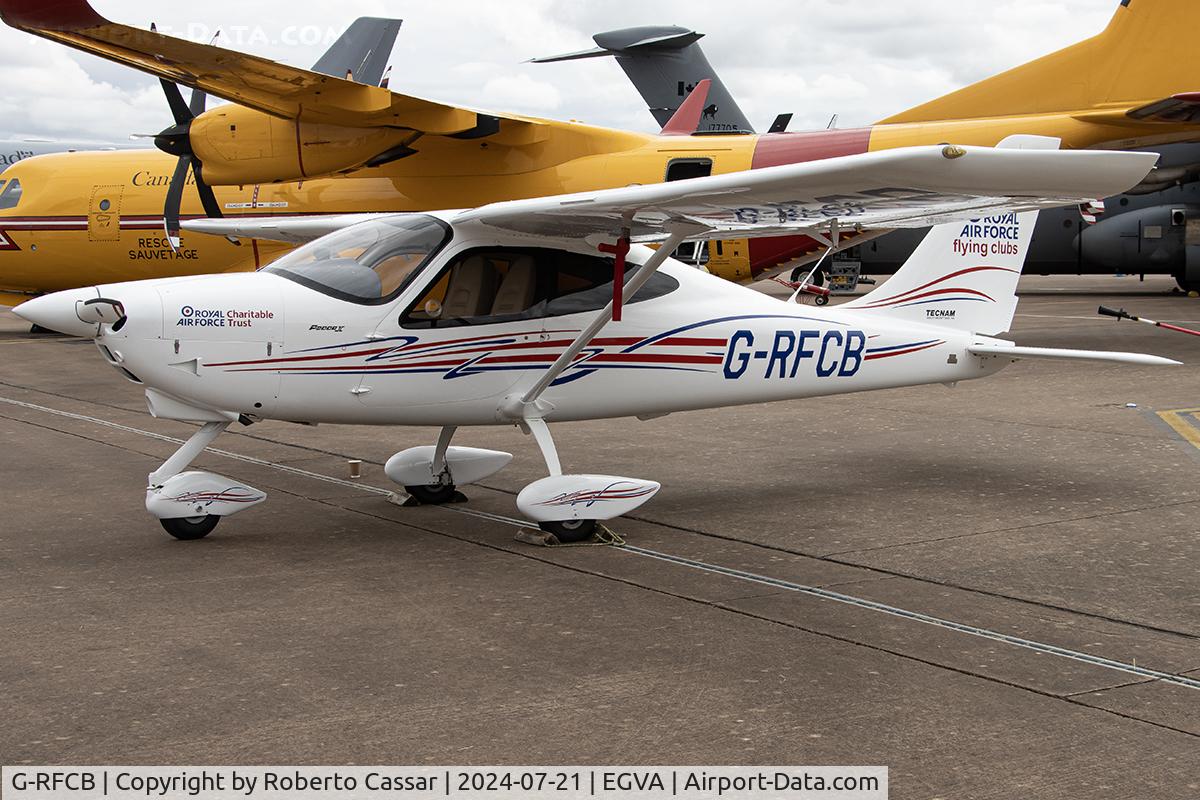 G-RFCB, 2017 Tecnam P-2008JC C/N 1076, RIAT 24
