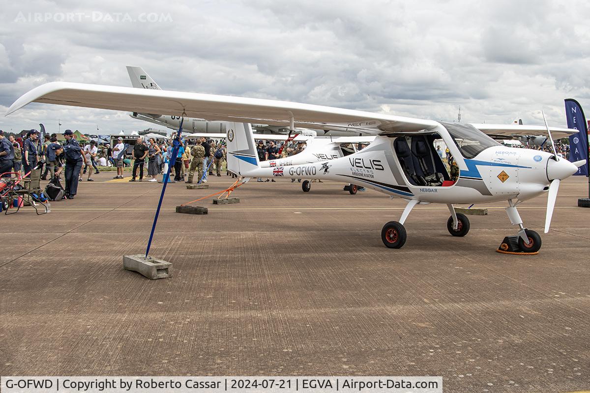 G-OFWD, 2021 Pipistrel Virus SW 128 (Velis Electro) C/N VSW1280050, RIAT 24