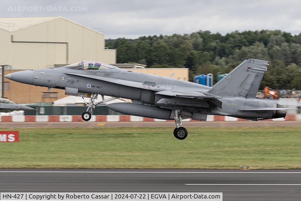 HN-427, McDonnell Douglas F-18C Hornet C/N 1427, RIAT 24