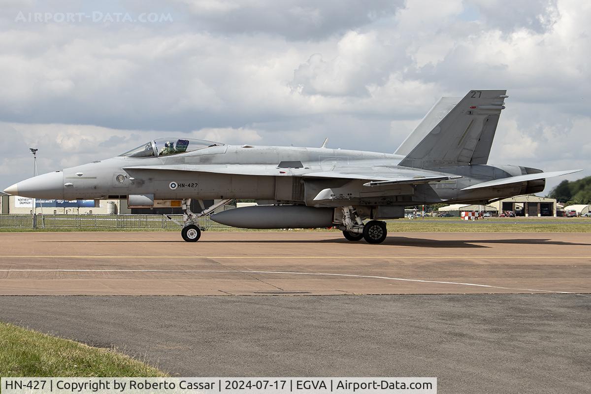 HN-427, McDonnell Douglas F-18C Hornet C/N 1427, RIAT 24