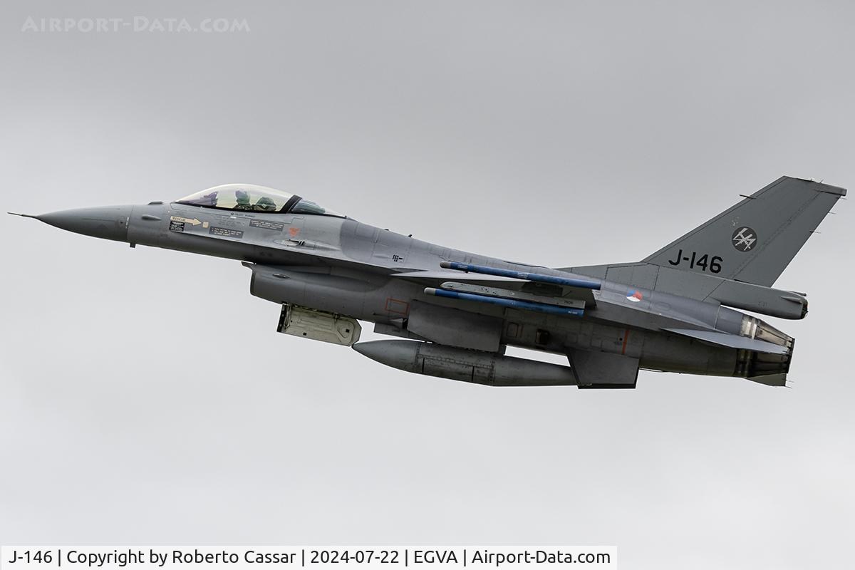 J-146, 1985 Fokker F-16AM Fighting Falcon C/N 6D-136, RIAT 24