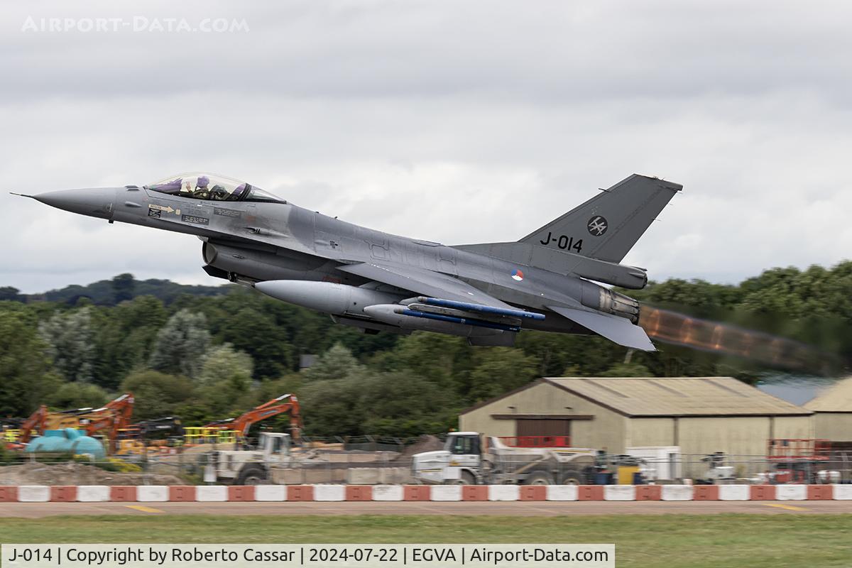 J-014, Fokker F-16AM Fighting Falcon C/N 6D-170, RIAT 24