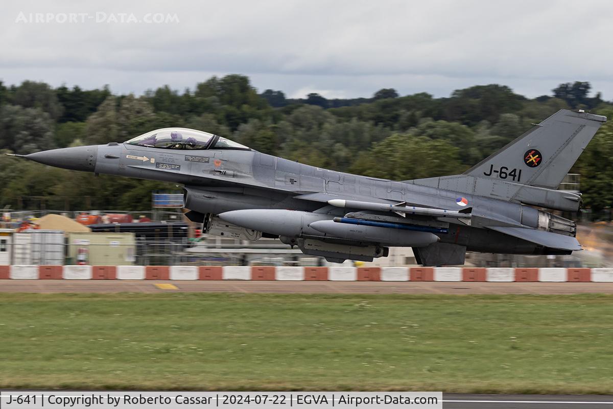 J-641, Fokker F-16AM Fighting Falcon C/N 6D-73, RIAT 24
