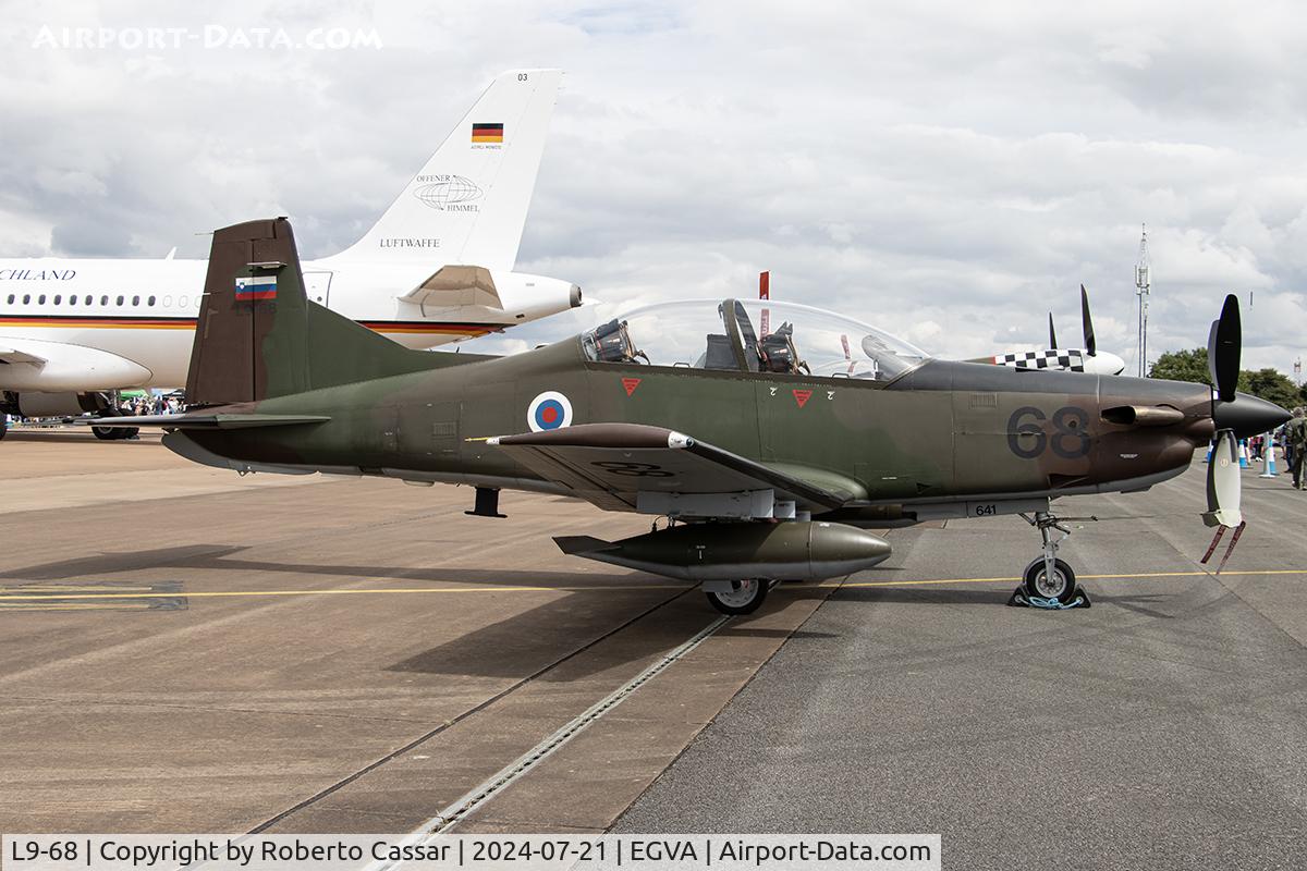 L9-68, Pilatus PC-9M Hudournik C/N 641, RIAT 24