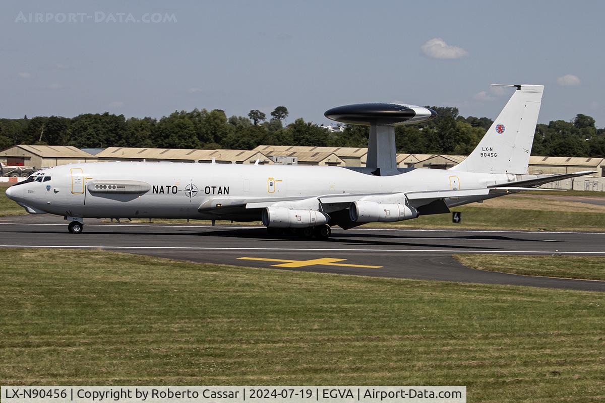LX-N90456, 1984 Boeing E-3A Sentry C/N 22851, RIAT 24