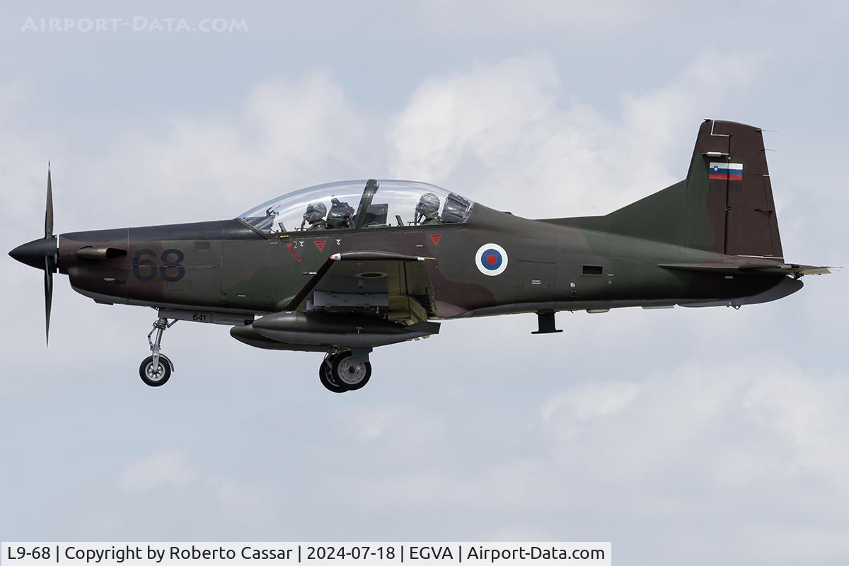 L9-68, Pilatus PC-9M Hudournik C/N 641, RIAT 24