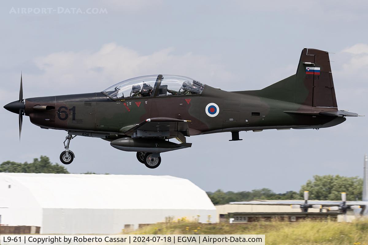 L9-61, Pilatus PC-9M Hudournik C/N 634, RIAT 24