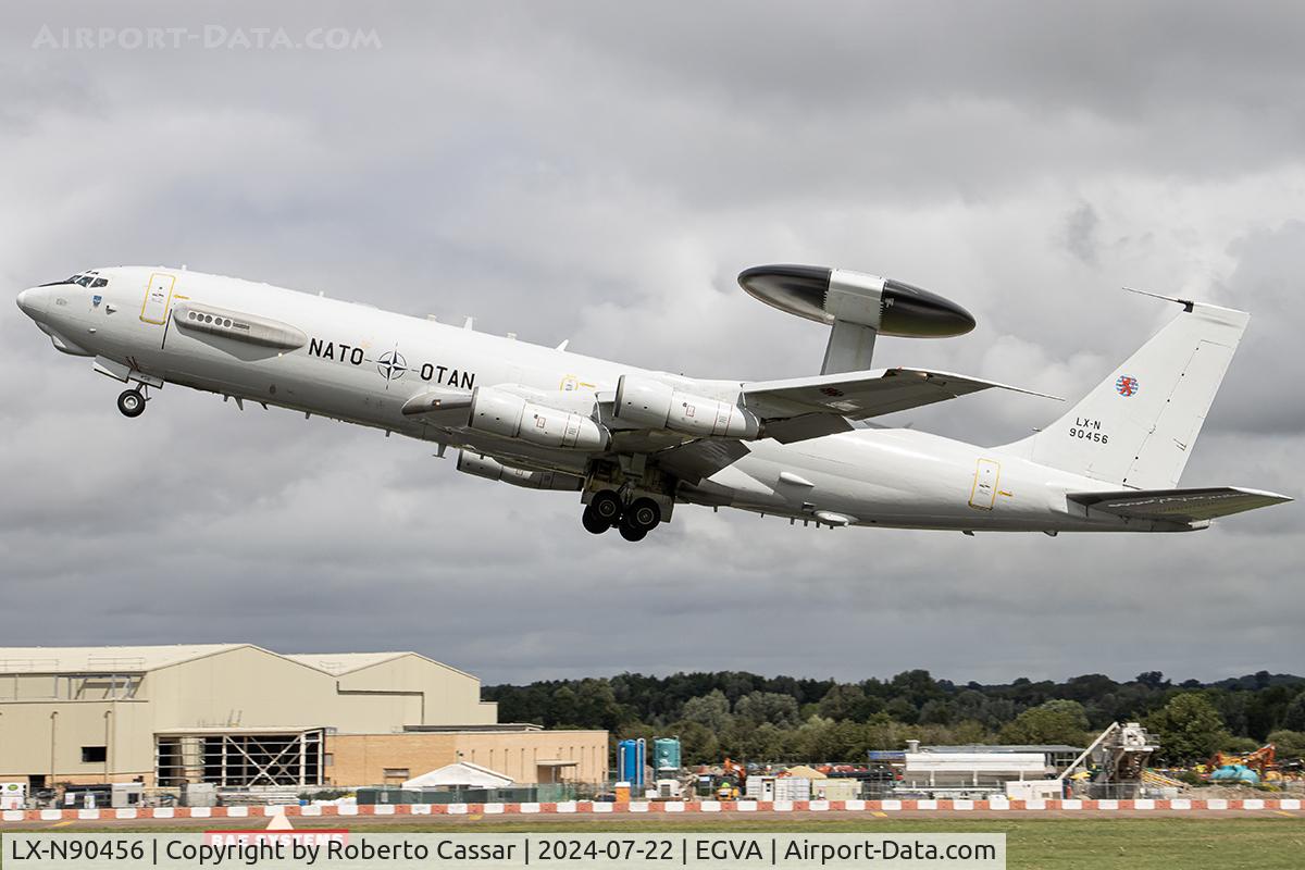LX-N90456, 1984 Boeing E-3A Sentry C/N 22851, RIAT 24
