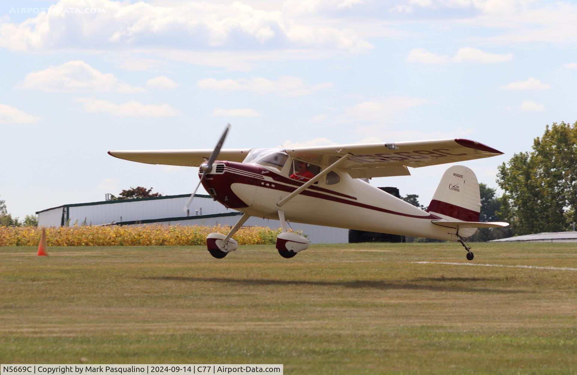 N5669C, 1950 Cessna 140A C/N 15625, Cessna 140A