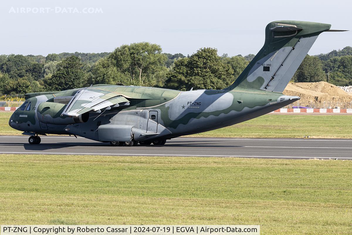 PT-ZNG, 2018 Embraer EMB 390 KC C/N 39000003, RIAT 24