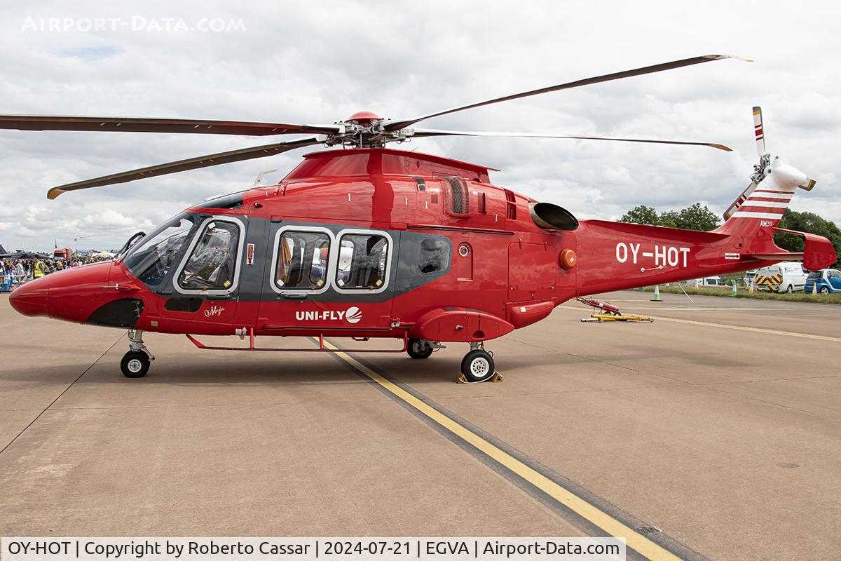 OY-HOT, Augusta Westland AW169 C/N 69170, RIAT 24