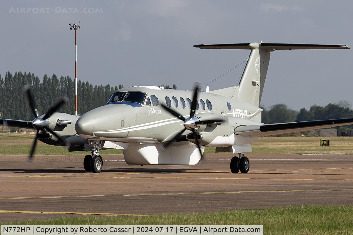 N772HP, 1999 Beechcraft King Air 350 C/N FL-262, RIAT 24