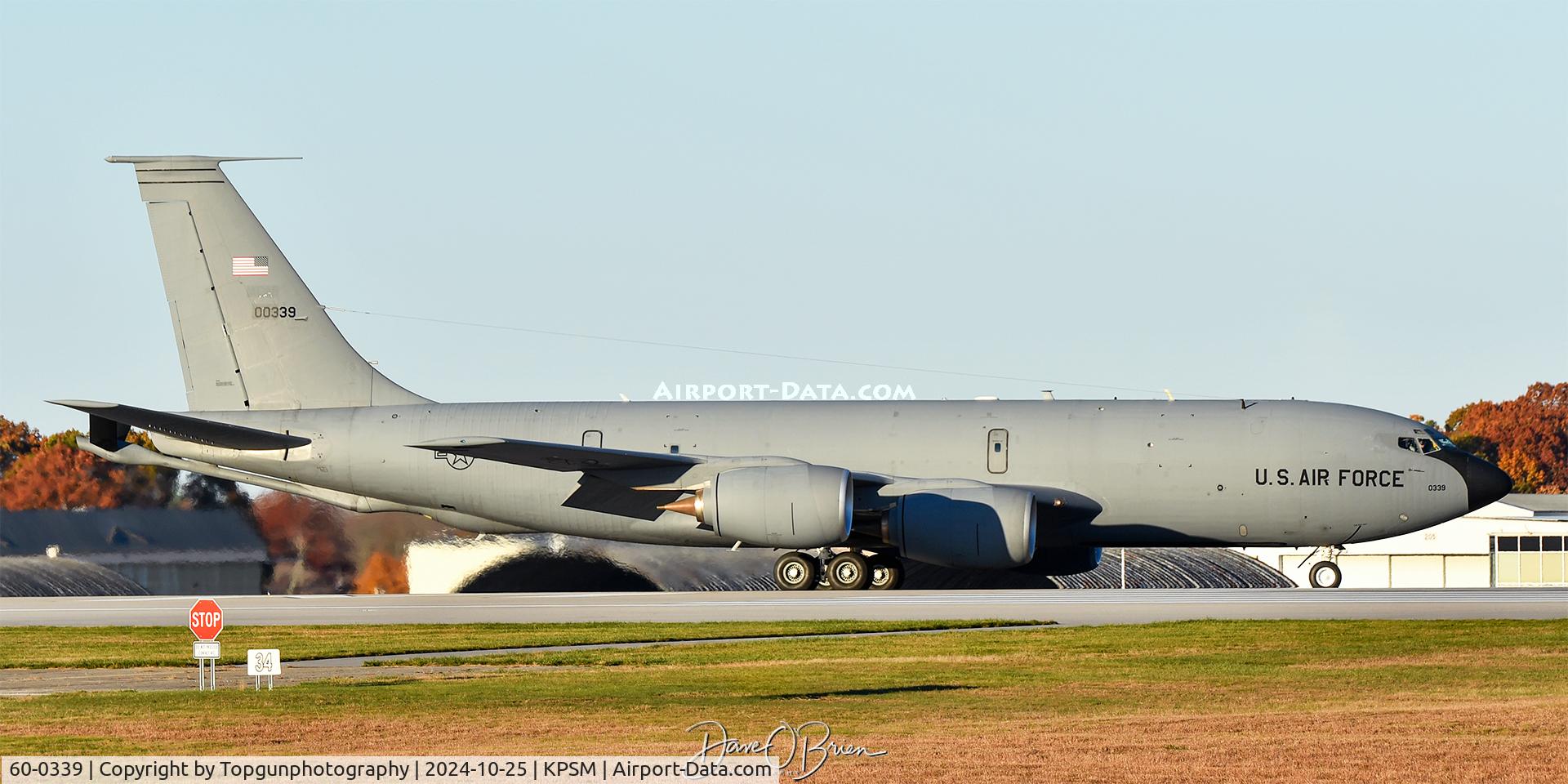 60-0339, 1960 Boeing KC-135R Stratotanker C/N 18114, Now with Fairchild's 92nd AW.
