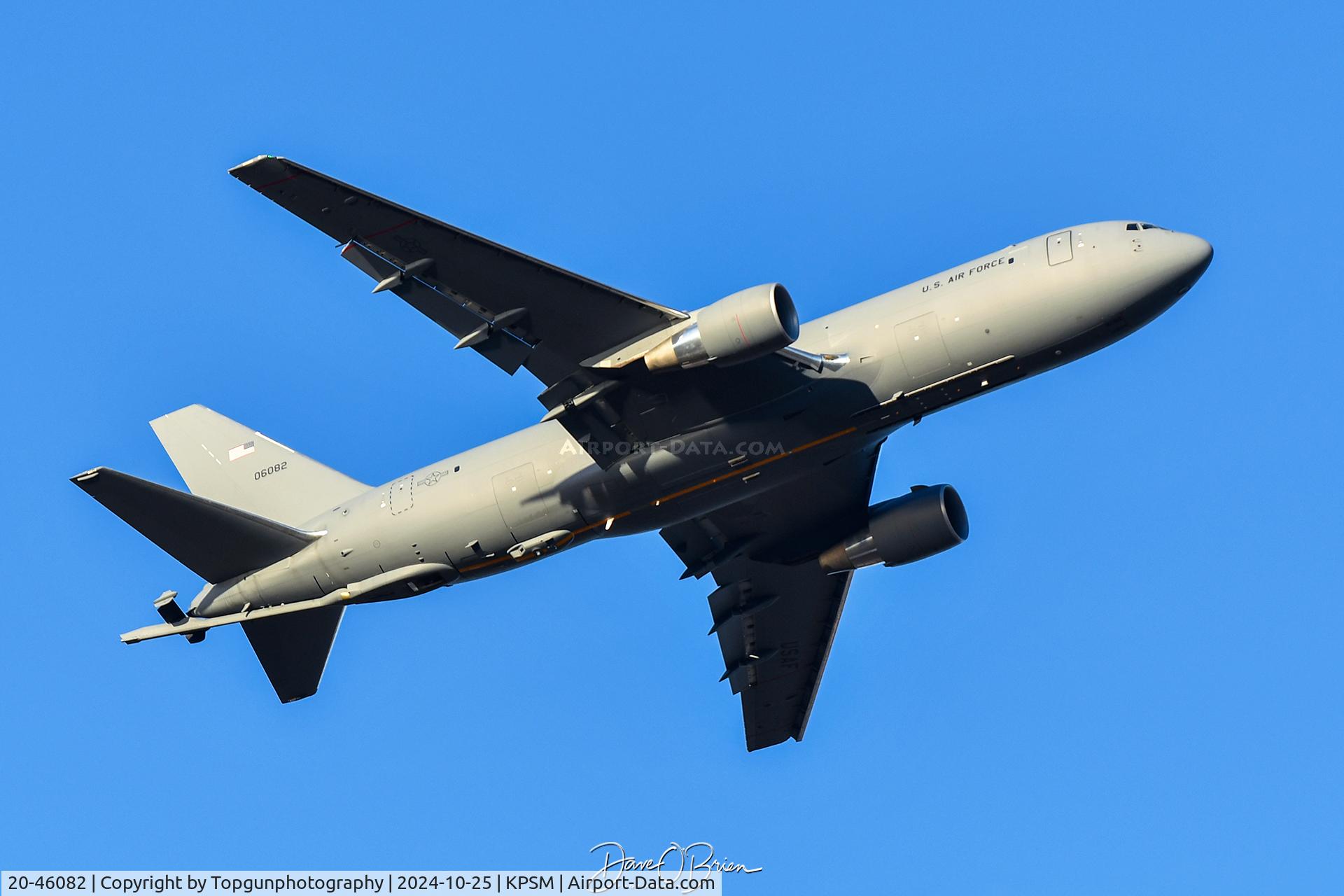 20-46082, 2021 Boeing KC-46A C/N 41901/1277, AIMER73 makes a few passes at Pease