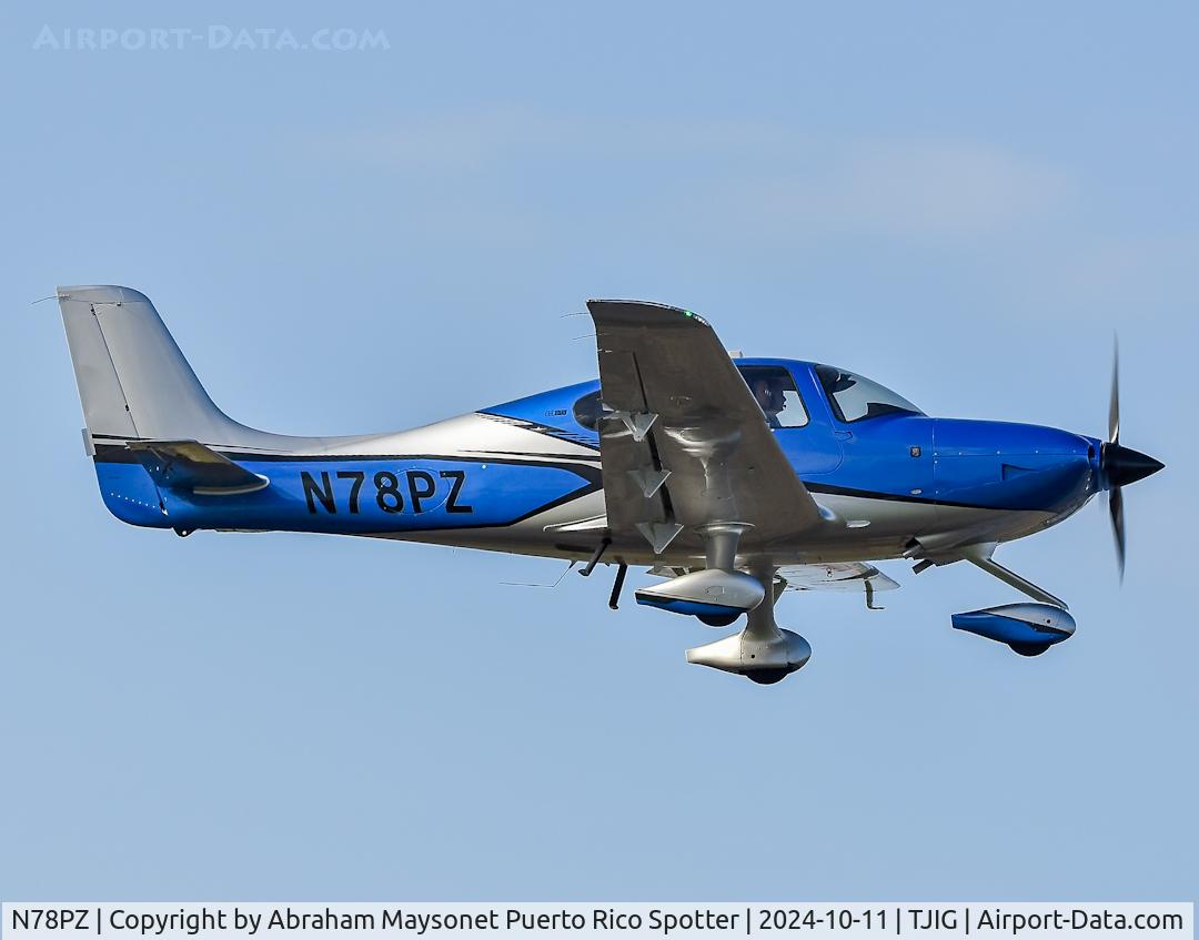 N78PZ, 2017 Cirrus SR22 C/N 4577, Departure to Santo Domingo