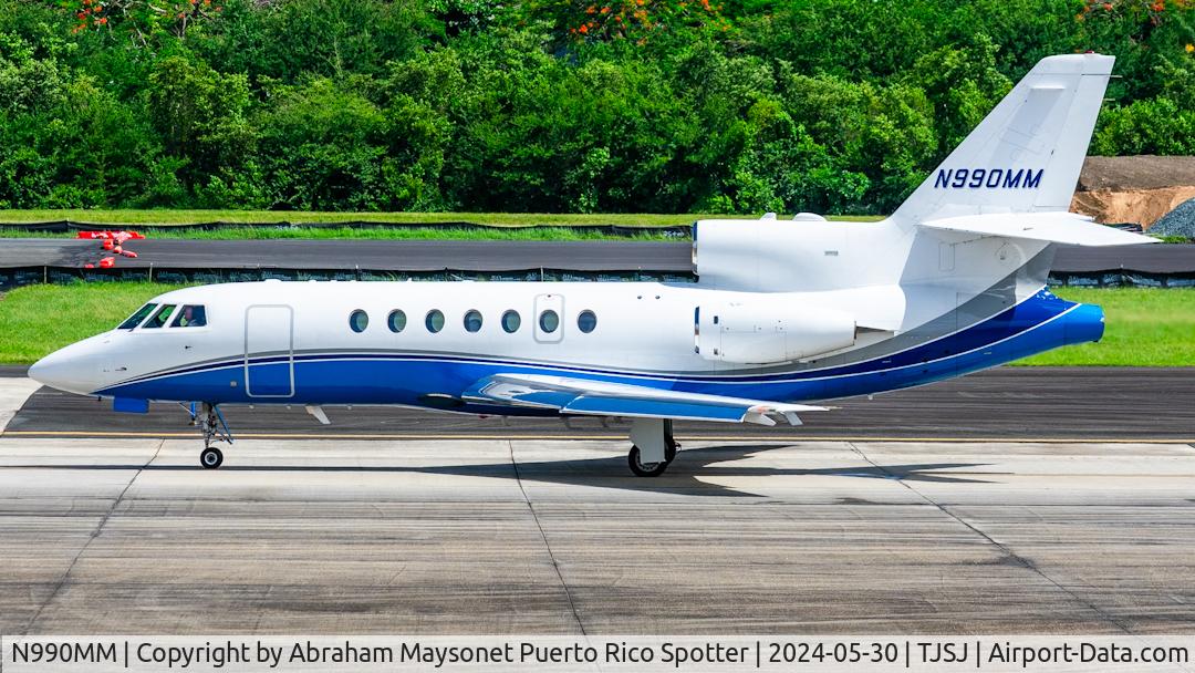 N990MM, 1982 Dassault Falcon 50 C/N 105, New Livery Update