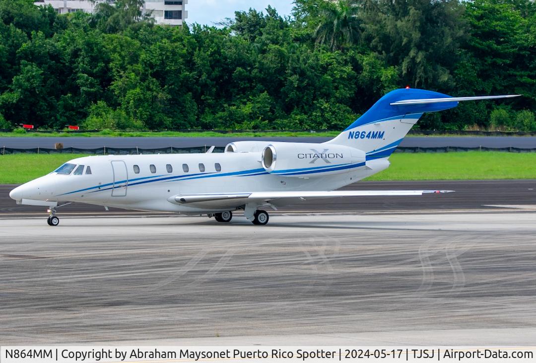 N864MM, 1999 Cessna 750 Citation X Citation X C/N 750-0071, New on data base