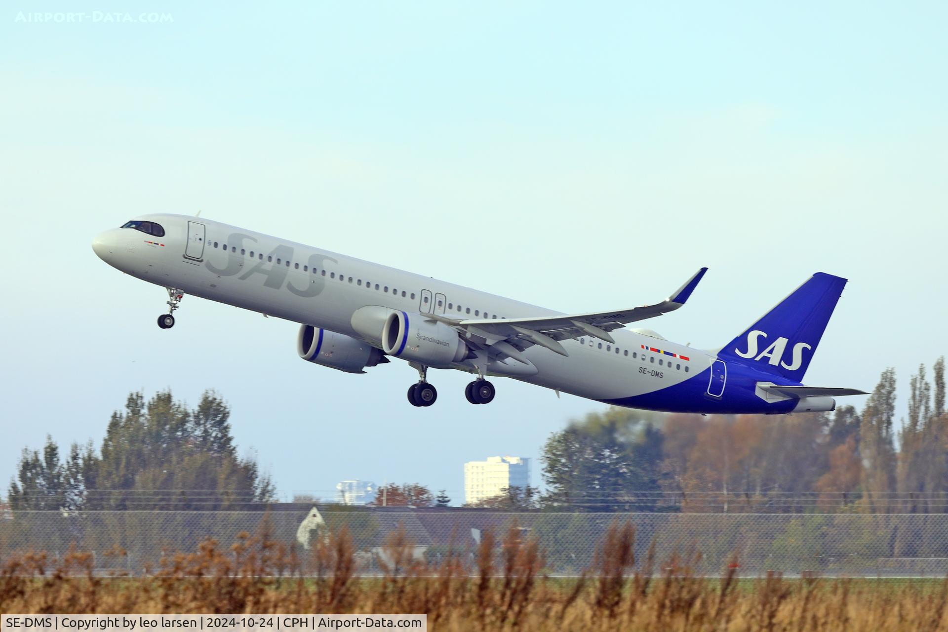 SE-DMS, 2021 Airbus A321-253NX C/N 10500, Copenhagen 24.10.2024