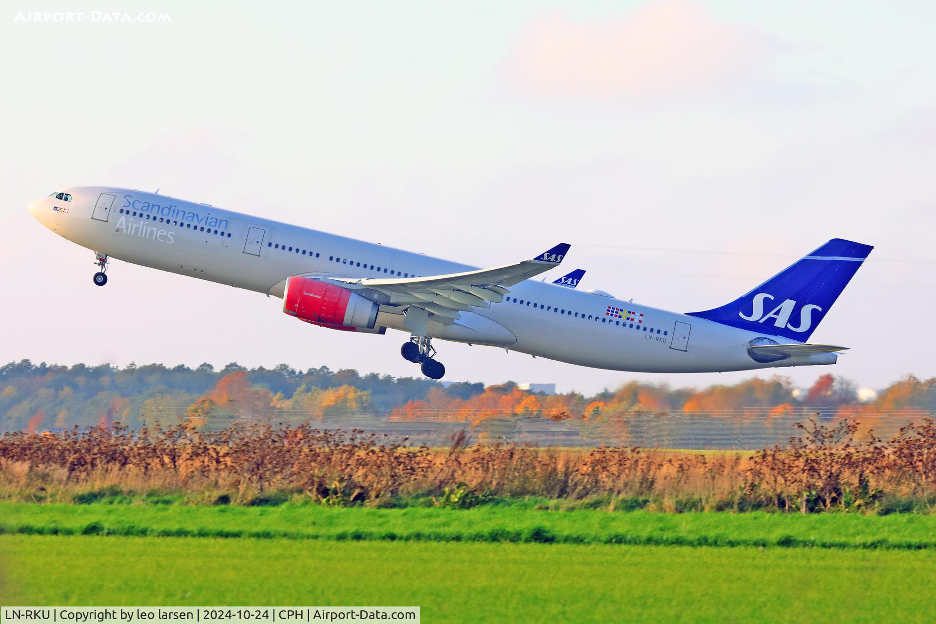 LN-RKU, 2016 Airbus A330-343 C/N 1715, Copenhagen 24.10.2024