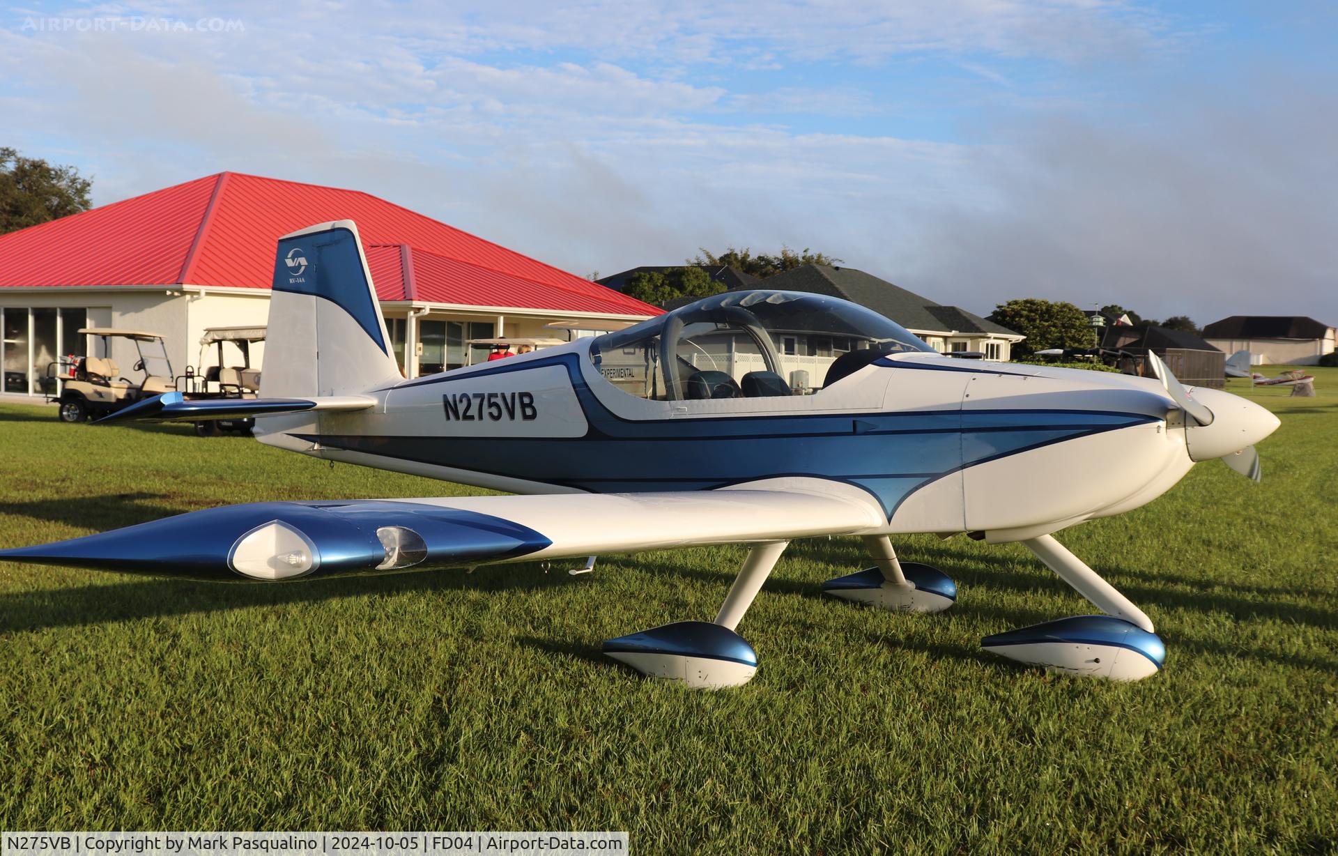 N275VB, 2024 Vans RV-14A C/N 140920, Vans RV-14A