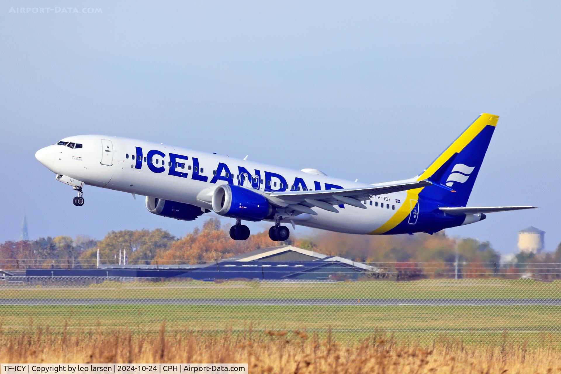 TF-ICY, 2018 Boeing 737-8 MAX C/N 44354, Copenhagen 24.10.2024