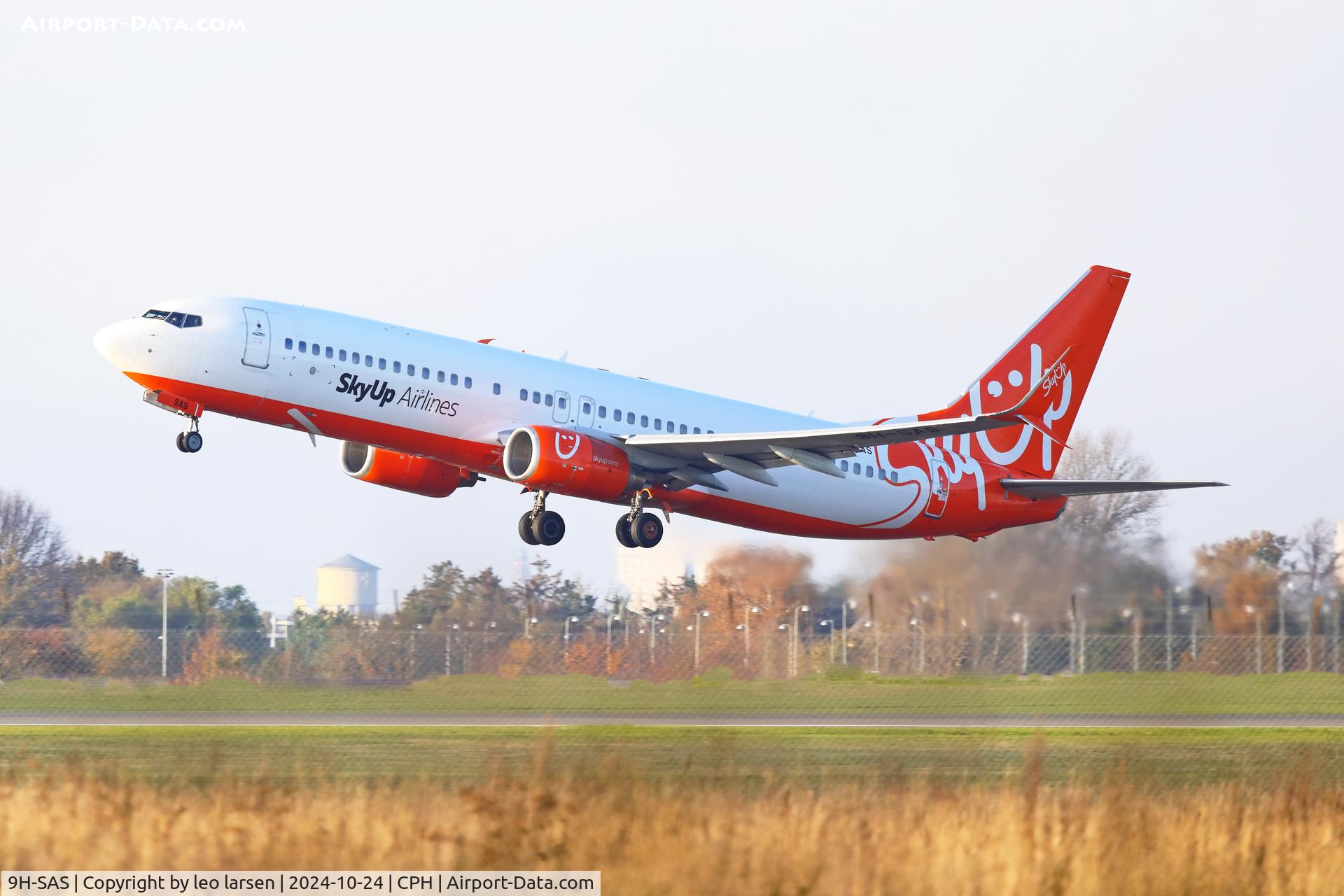 9H-SAS, 2006 Boeing 737-8BK C/N 33029, Copenhagen 24.10.2024