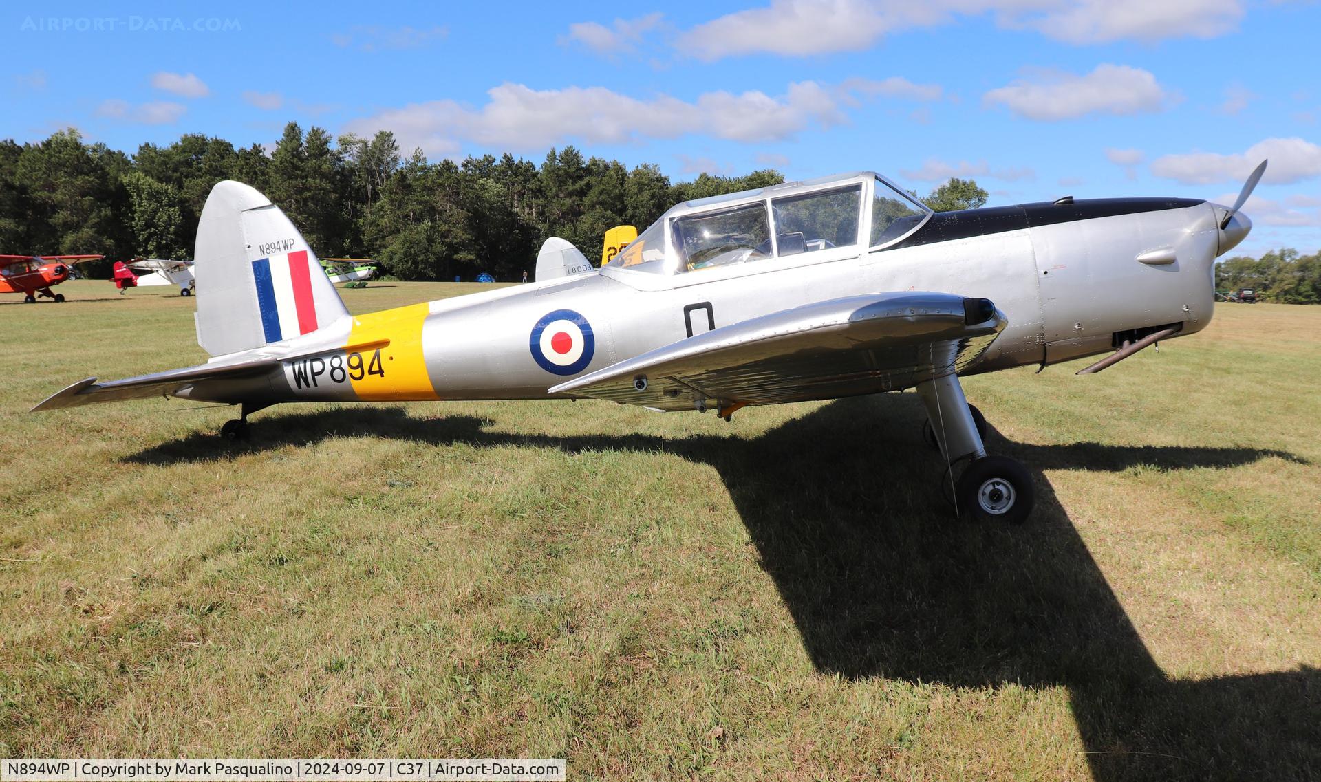 N894WP, 1952 De Havilland DHC-1 Chipmunk T.10 C/N C1/0679, DHC-1 Chipmunk T.10
