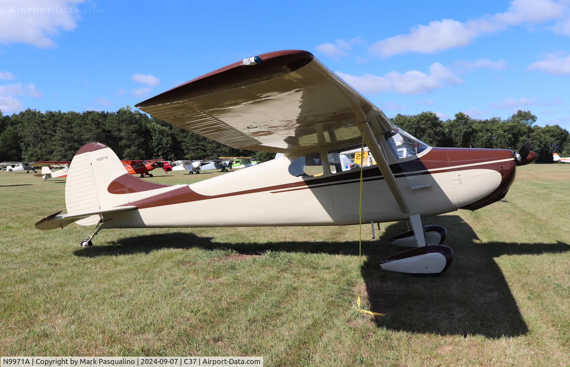 N9971A, 1950 Cessna 170A C/N 19629, Cessna 170A