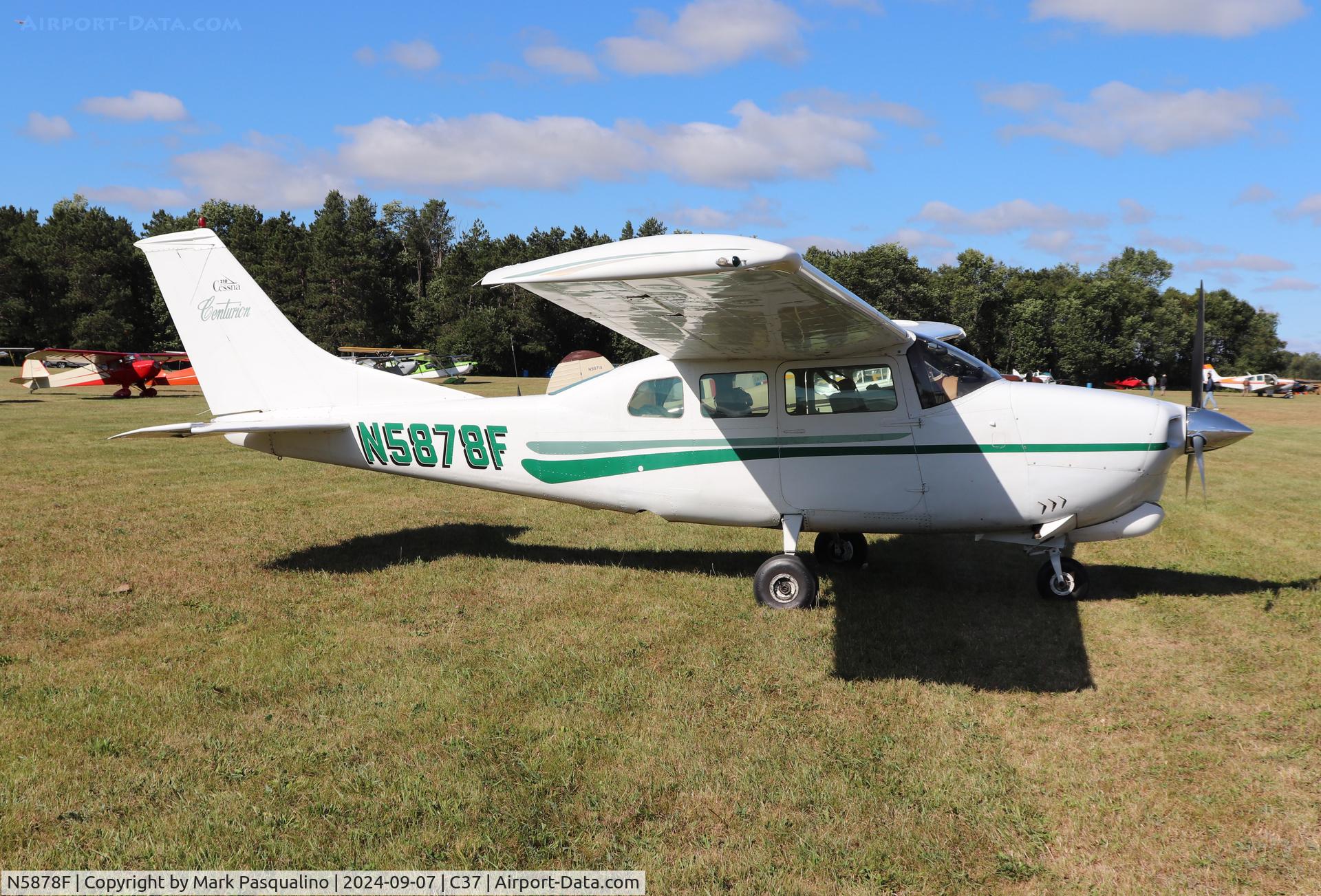 N5878F, 1967 Cessna 210G Centurion C/N 21058878, Cessna 210G