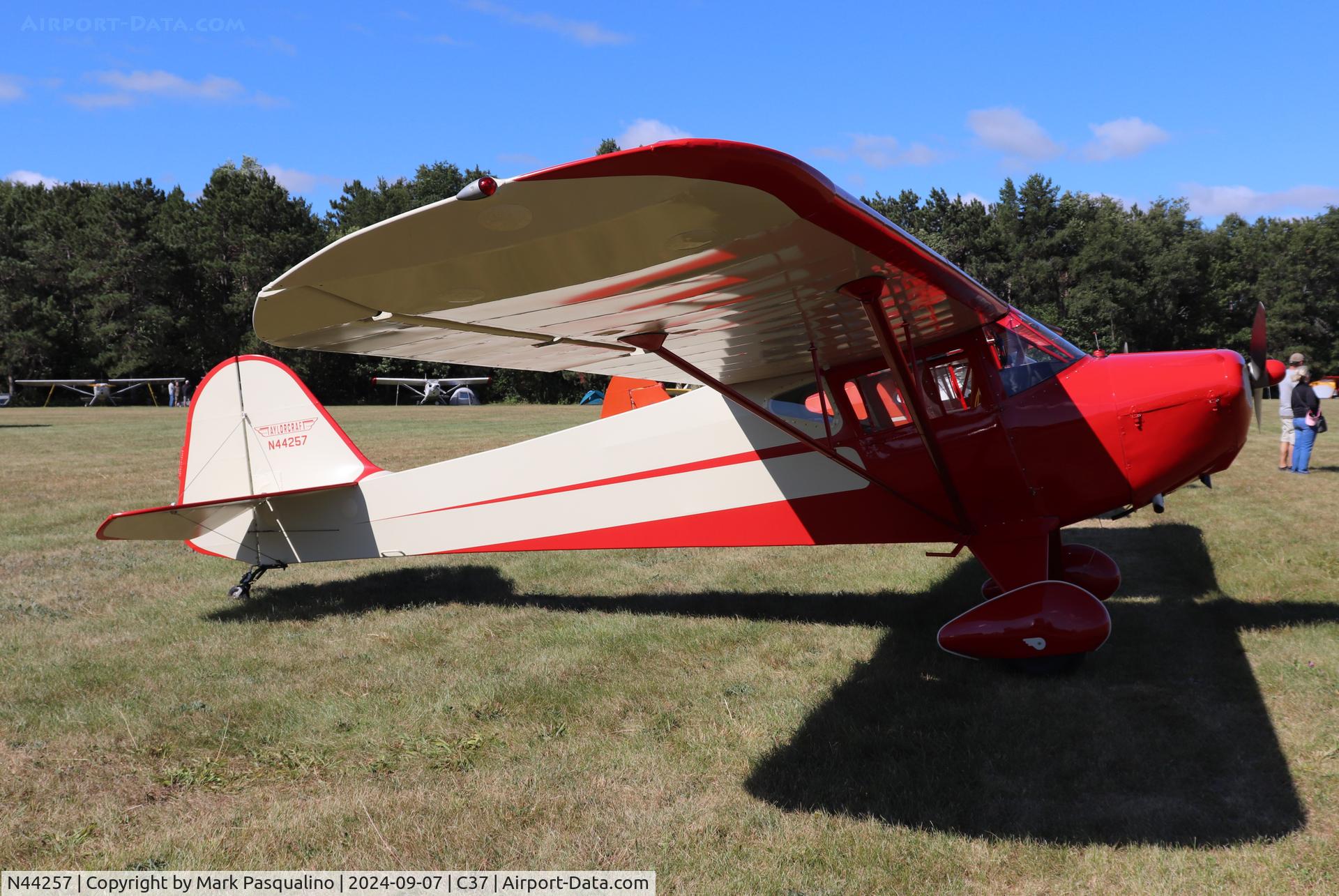 N44257, 1946 Taylorcraft BC12-D1 C/N 10057, Taylorcraft BC12-D1
