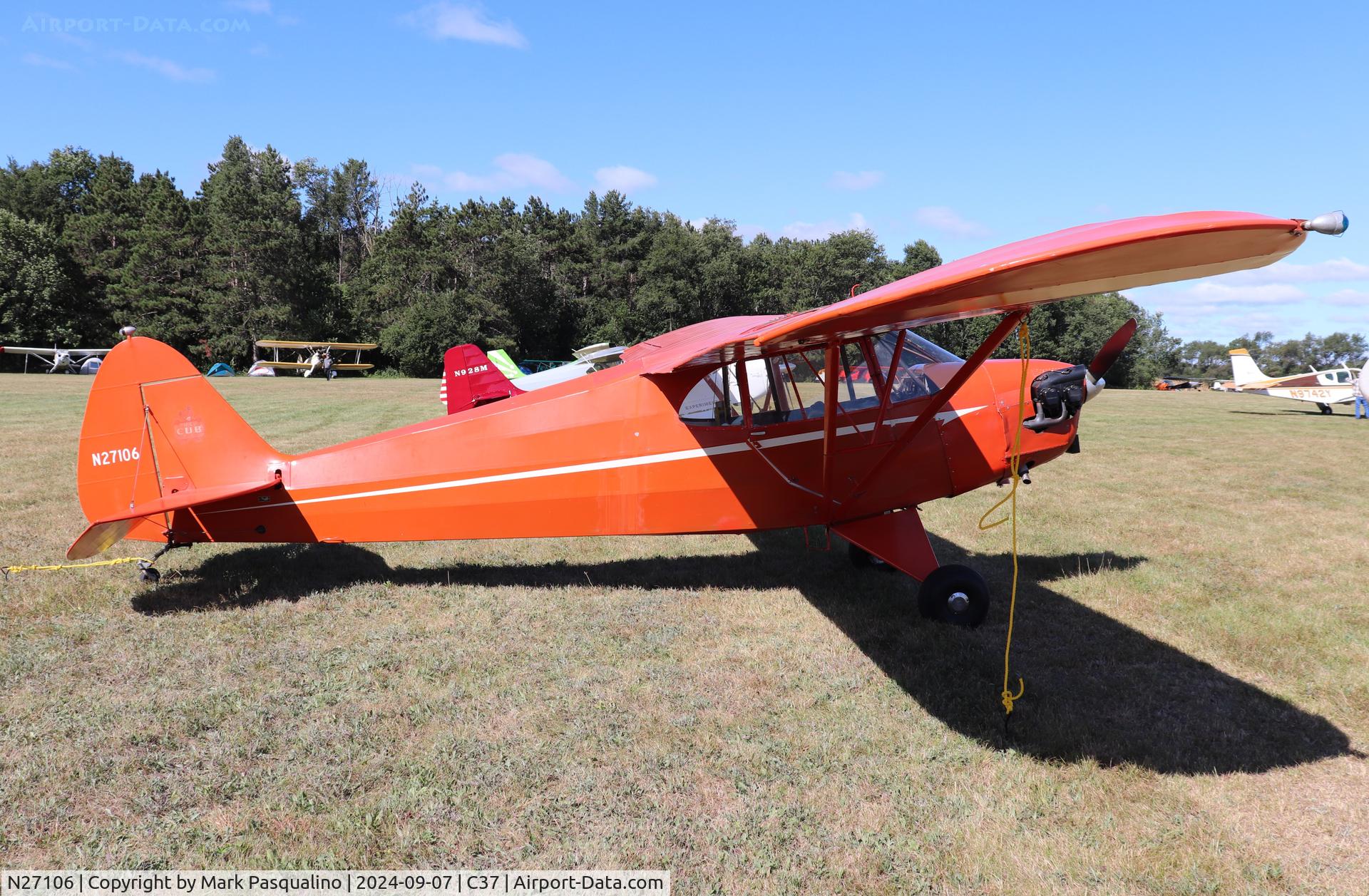 N27106, 1940 Piper J5A Cub Cruiser C/N 527, Piper J5A