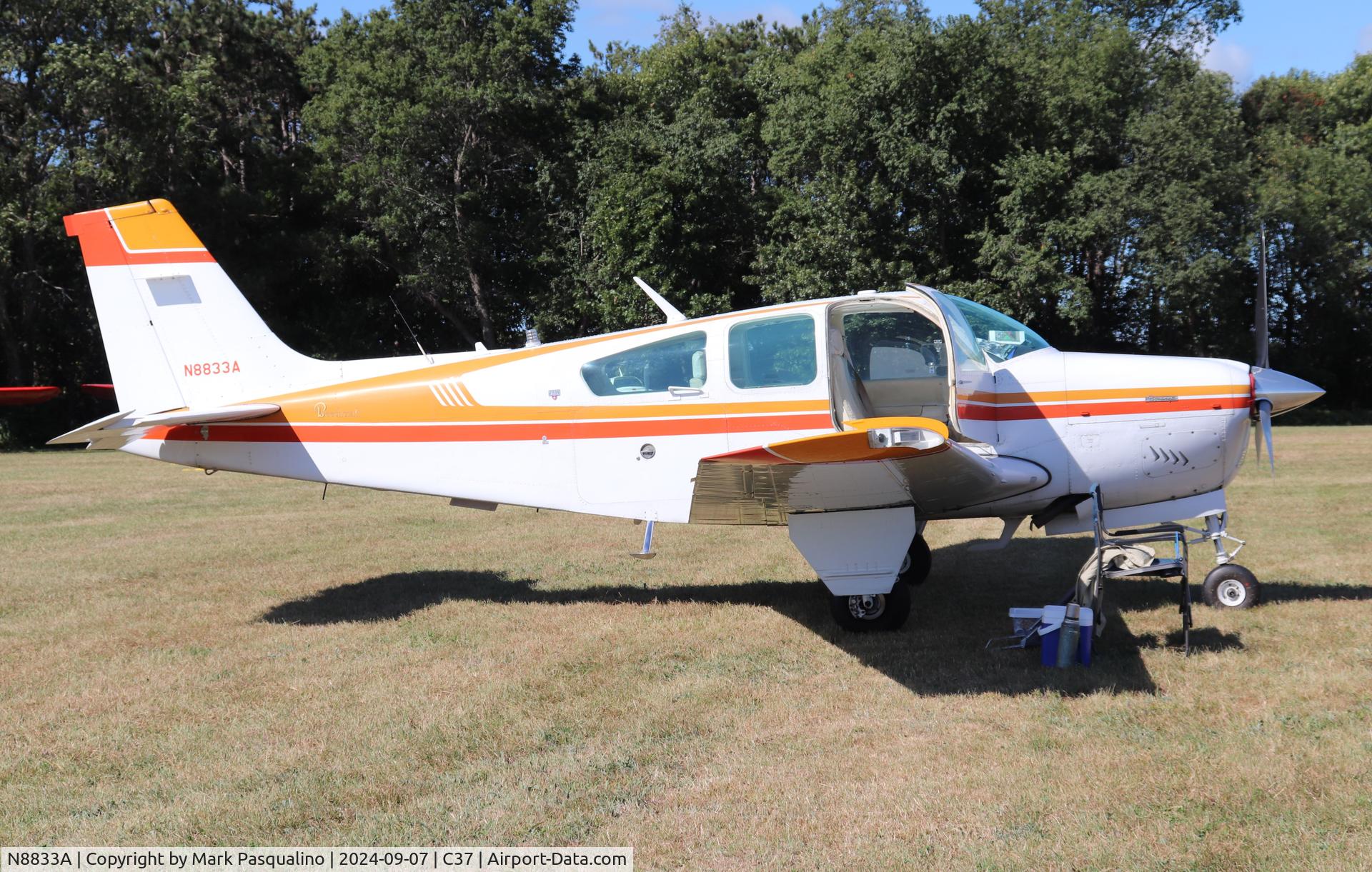 N8833A, 1982 Beech F33A Bonanza C/N CE-976, Beech F33A
