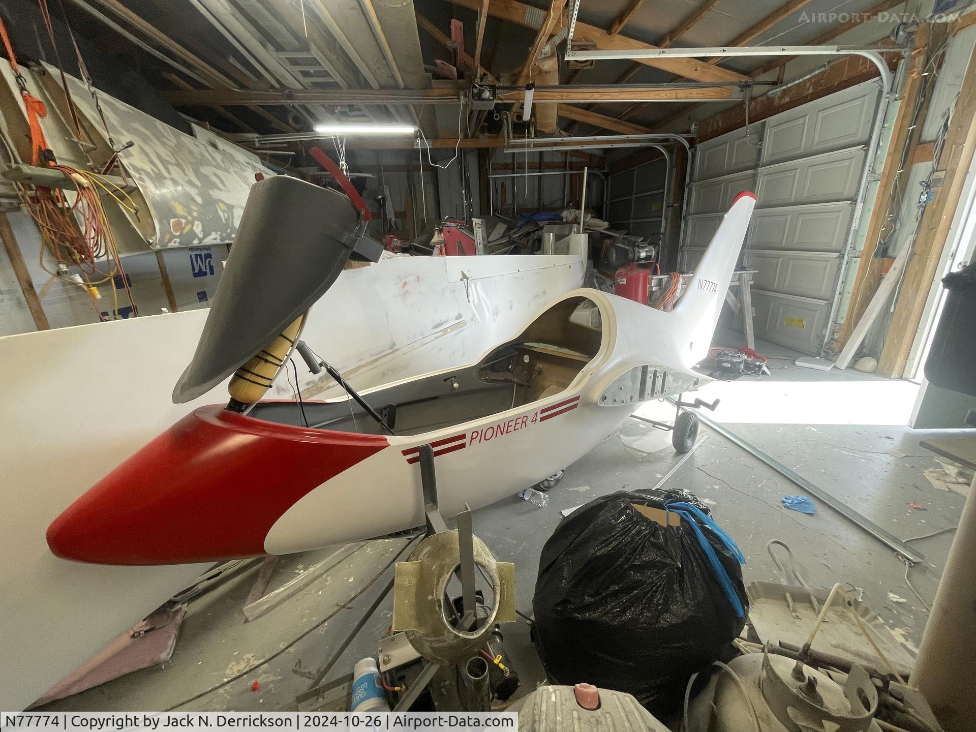 N77774, 2023 Matthew Kollman Pioneer 4 C/N 002, 2nd Pioneer IV under construction at Wes Mar