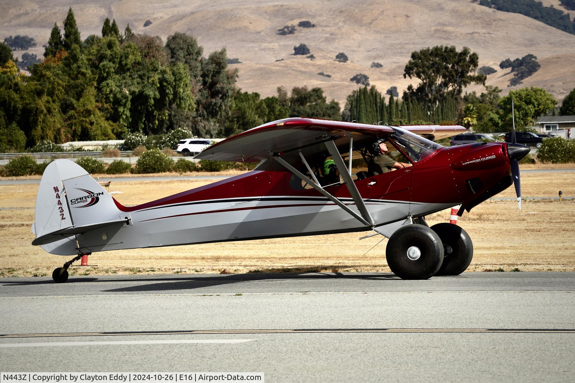 N443Z, 2009 Cub Crafters CC11-160 Carbon Cub SS C/N CC11-00109, San Martin airport in California 2024.