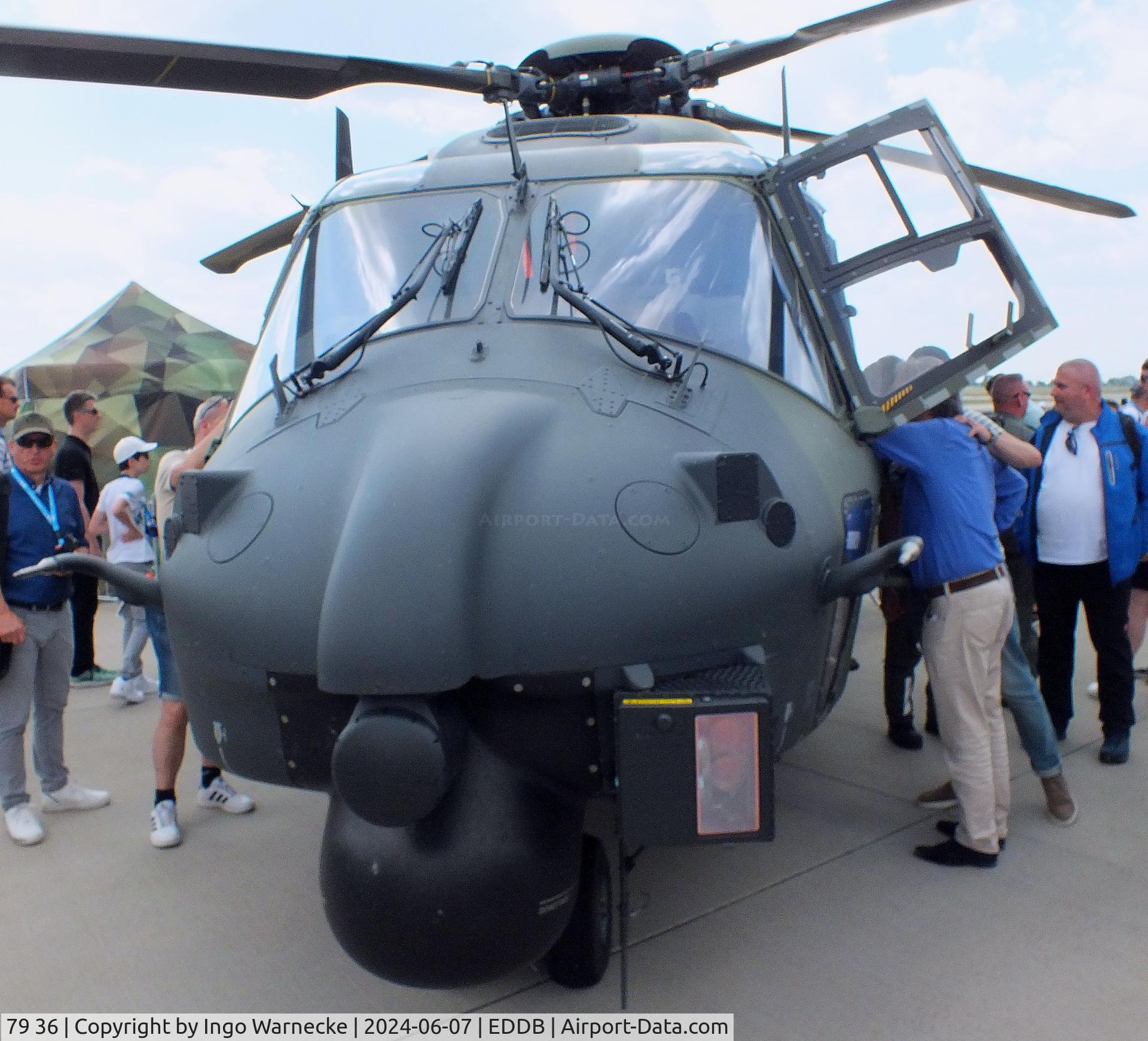 79 36, NHI NH-90 TTH Caiman C/N TGEE36, NHI NH90 TTH of the Heeresflieger (German Army) at ILA 2024, Berlin