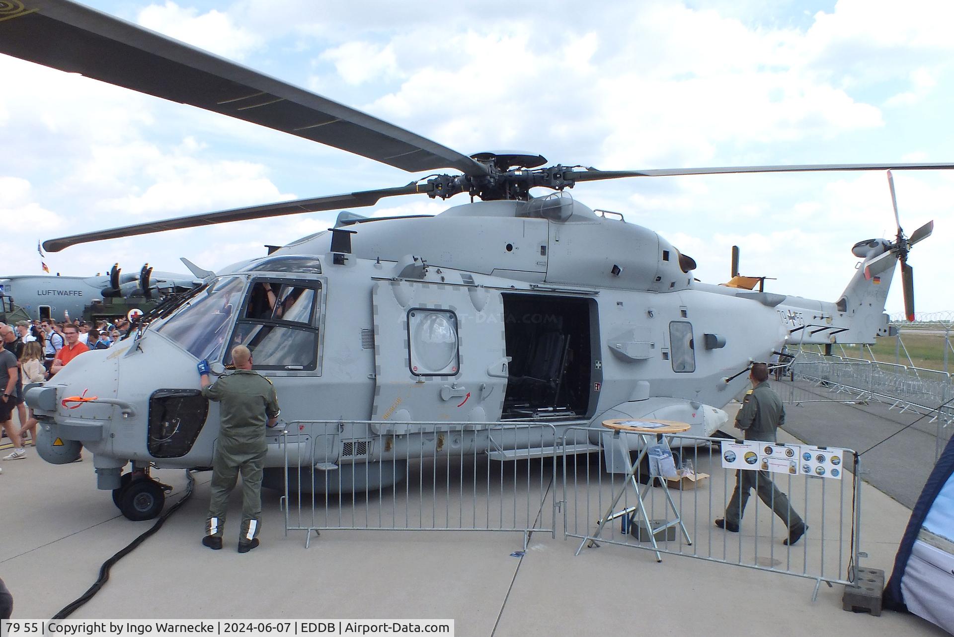 79 55, NHI NH90 NTH Sea Lion C/N not found_79 55, NHI NH90 NTH Sea Lion of the Marineflieger (German Navy) at ILA 2024, Berlin