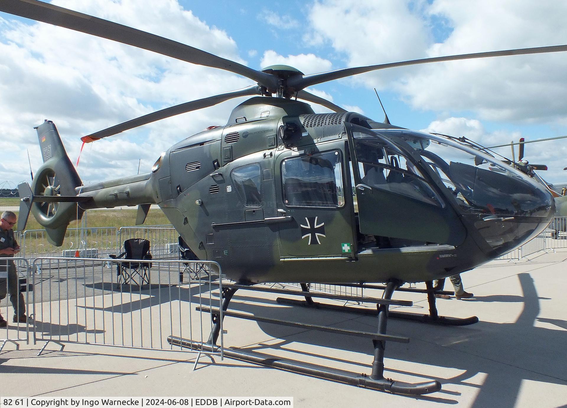 82 61, 2001 Eurocopter EC-135T-1 C/N 0113, Eurocopter EC135T-1 of the Heeresflieger (German Army) at ILA 2024, Berlin