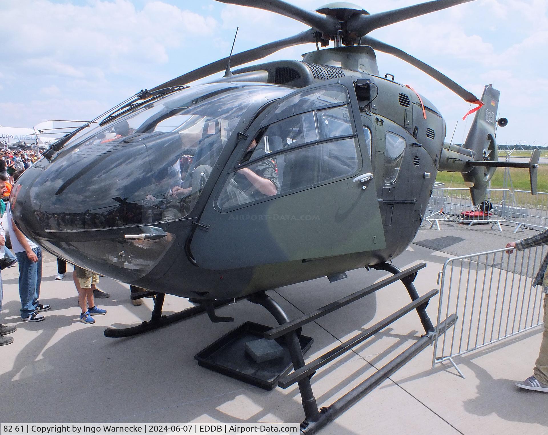 82 61, 2001 Eurocopter EC-135T-1 C/N 0113, Eurocopter EC135T-1 of the Heeresflieger (German Army) at ILA 2024, Berlin