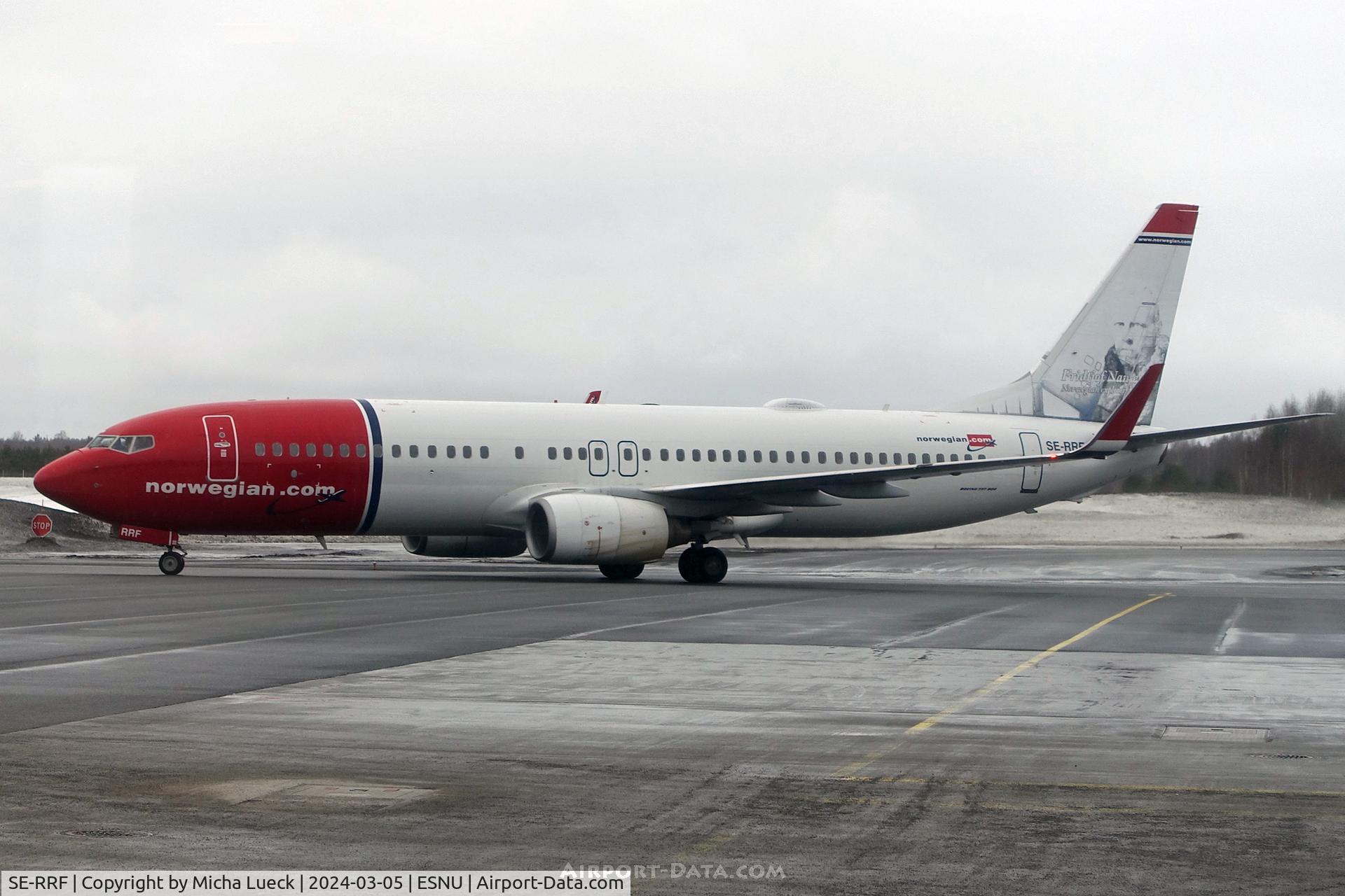 SE-RRF, 2010 Boeing 737-8JP C/N 39004, At UME