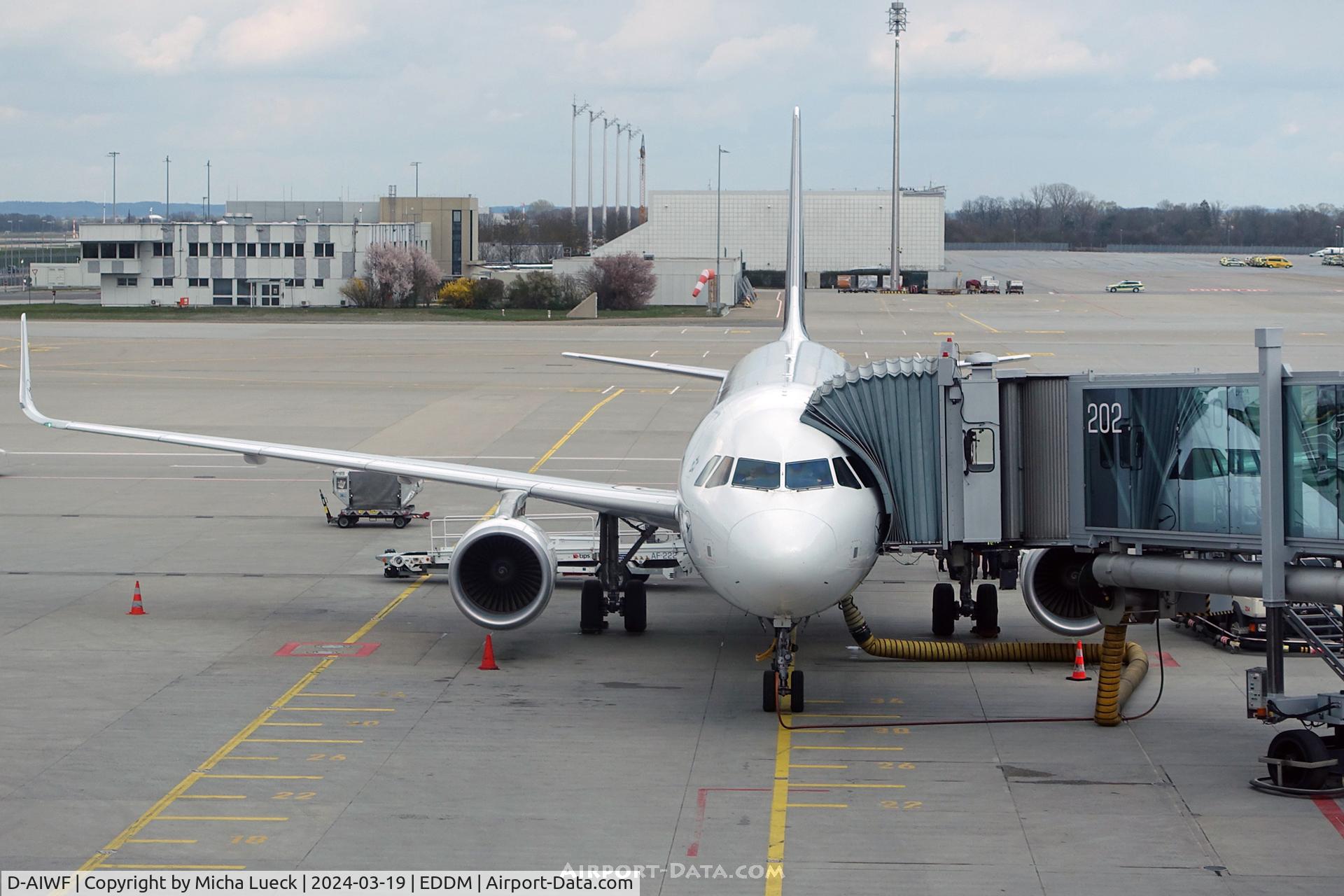 D-AIWF, 2019 Airbus A320-214 C/N 8853, At MUC
