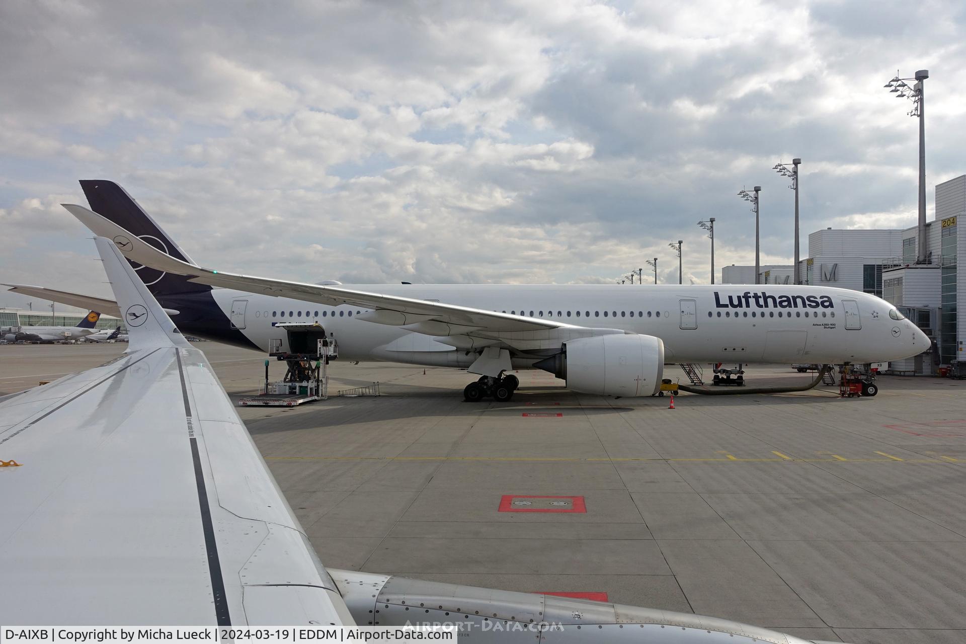 D-AIXB, 2016 Airbus A350-941 C/N 080, At MUC