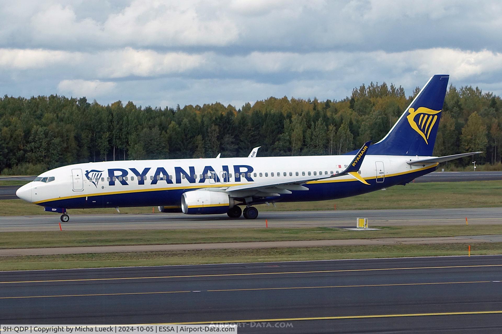 9H-QDP, 2016 Boeing 737-8AS C/N 44765, At Arlanda